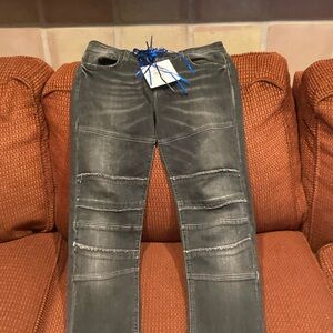 Brand new msgm stacked jeans
